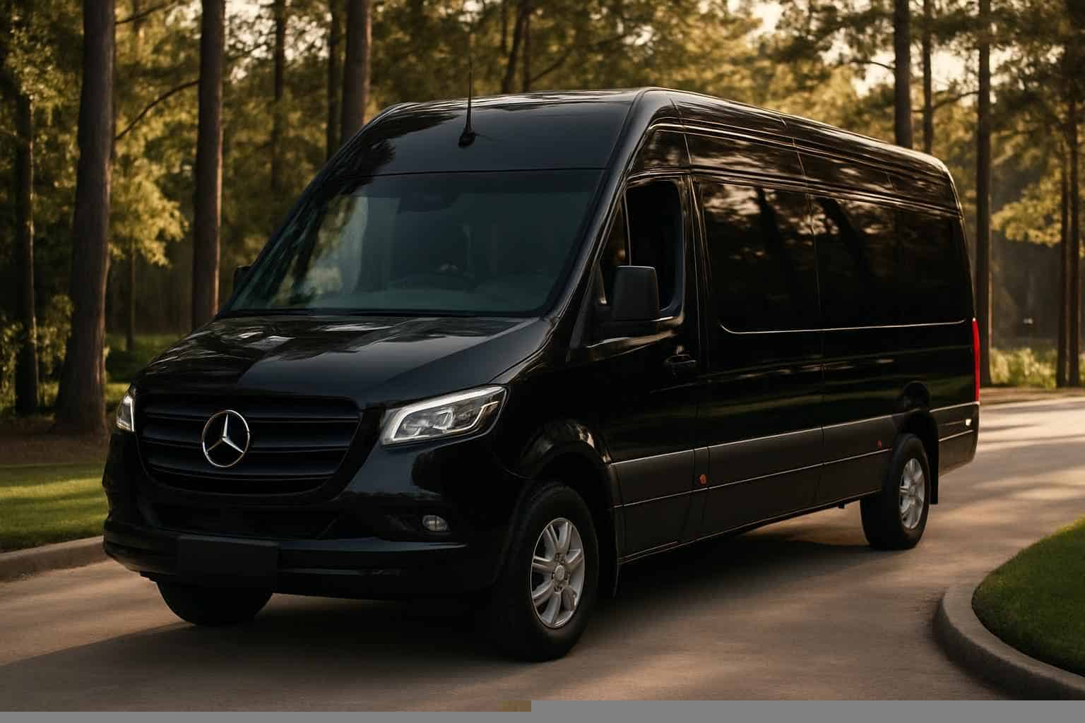 Sprinter Van Rental with Driver in The Woodlands Texas