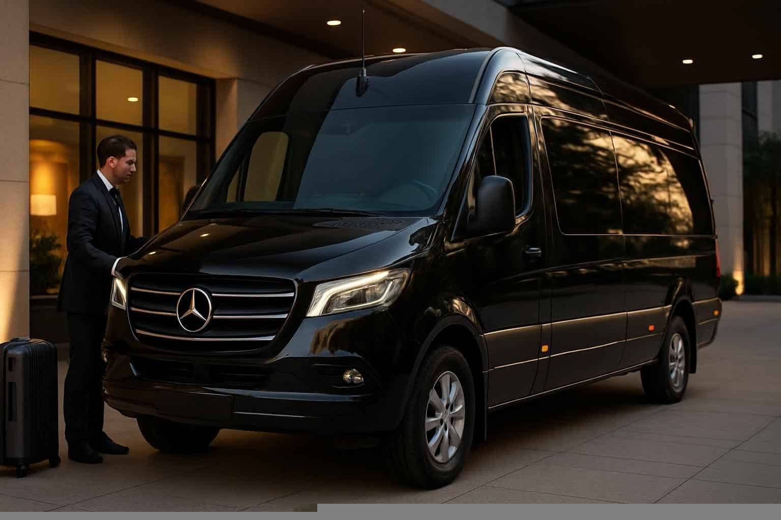 Sprinter Van Rental with Driver League City TX