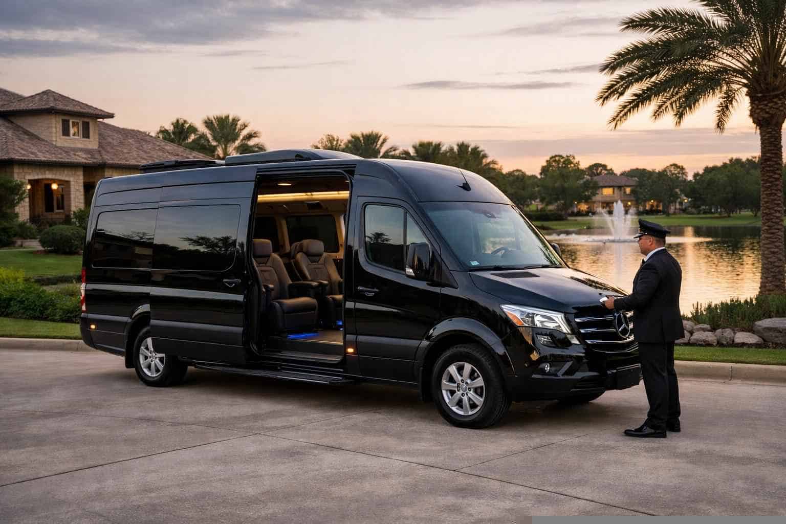 Sprinter Van Rental with Driver Near Me Cypress TX