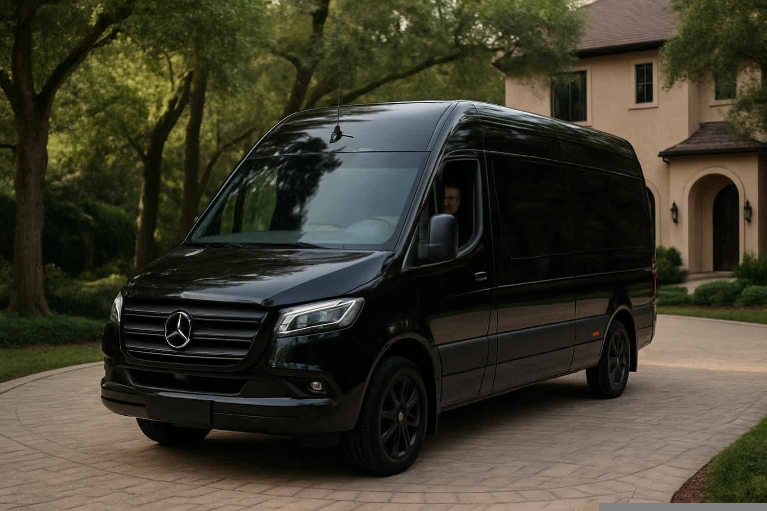 Sprinter Van Rental with Driver Near Me The Woodlands TX