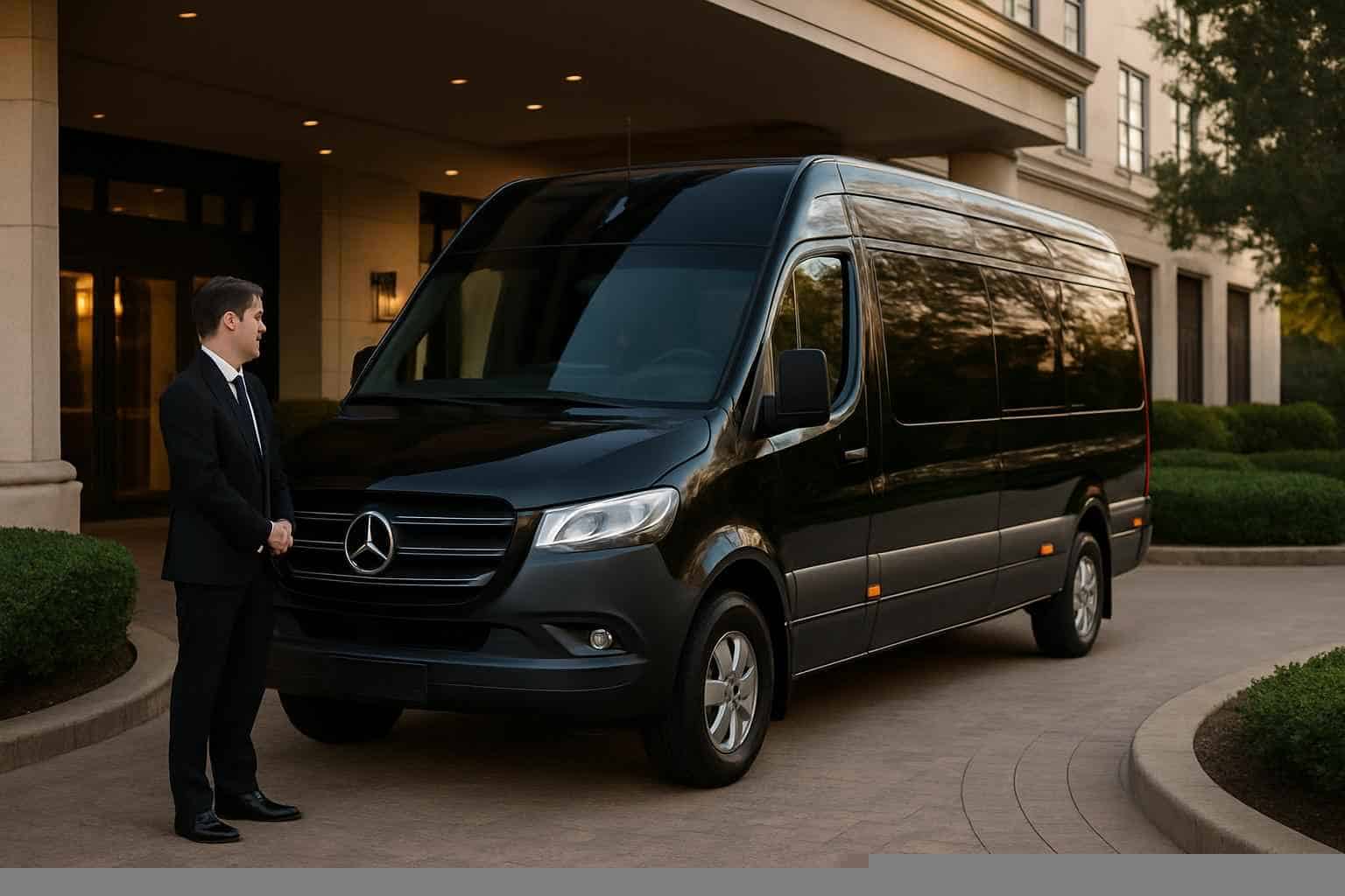 Sprinter Van Service with Driver Conroe TX