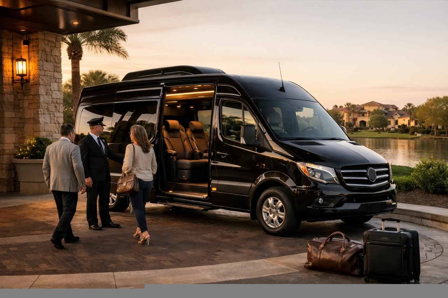 Sprinter Van Service with Driver Cypress TX