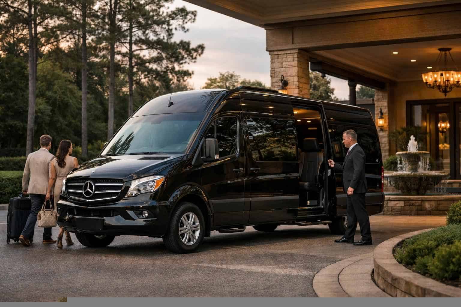 Sprinter Van Service with Driver Kingwood TX