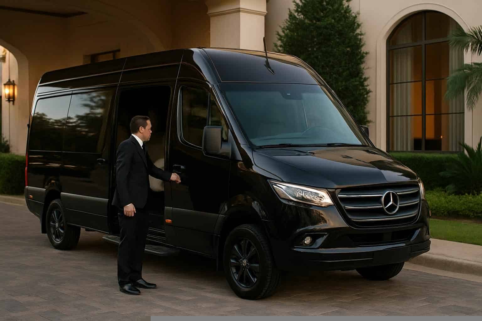 Sprinter Van Service with Driver League City TX