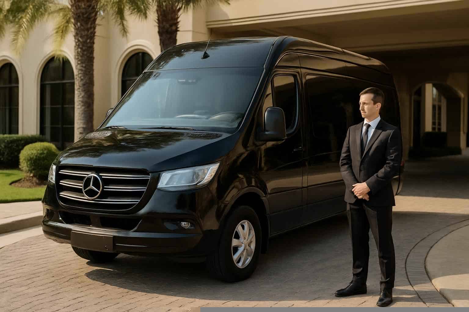 Sprinter Van Service with Driver Pasadena TX