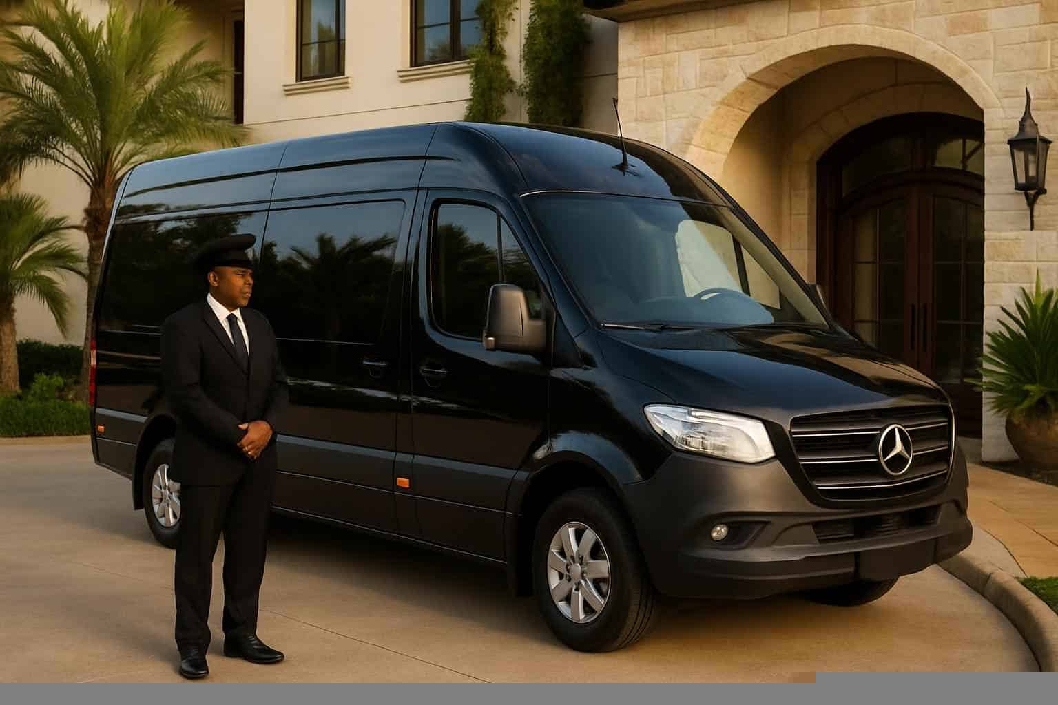 Sugar Land Texas Passenger Van with Driver