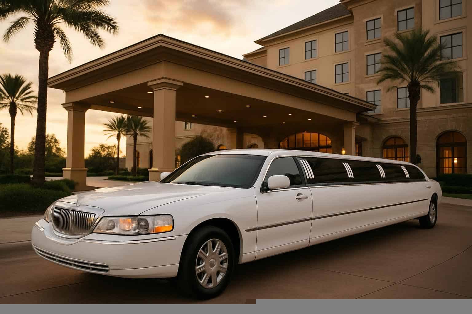 Sugar Land Texas White Limo Rental