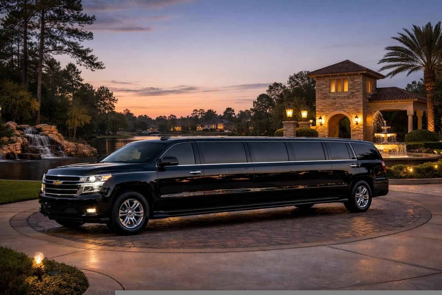 SUV Limousine In Kingwood Texas
