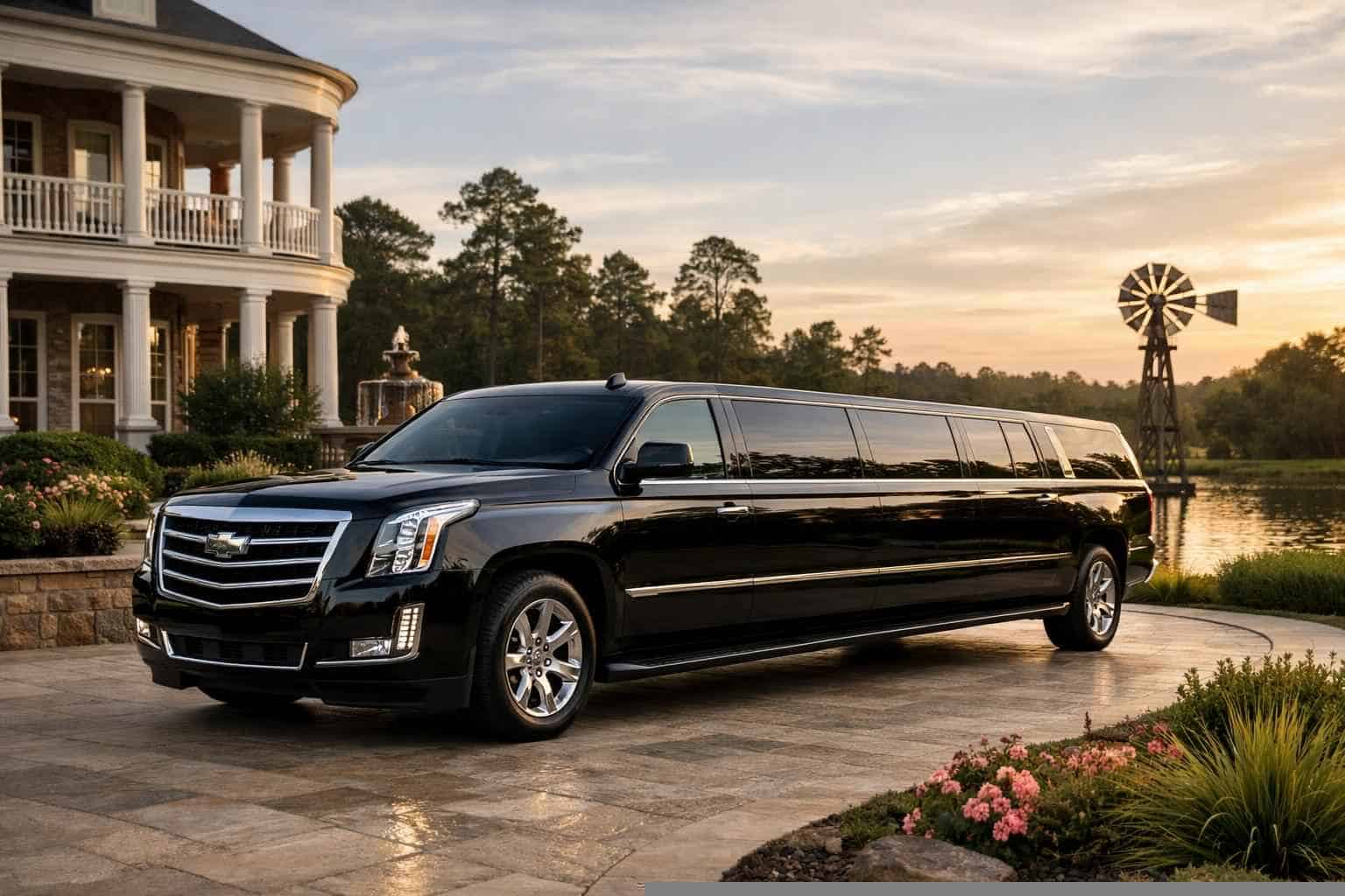 SUV Limousine In Spring Texas