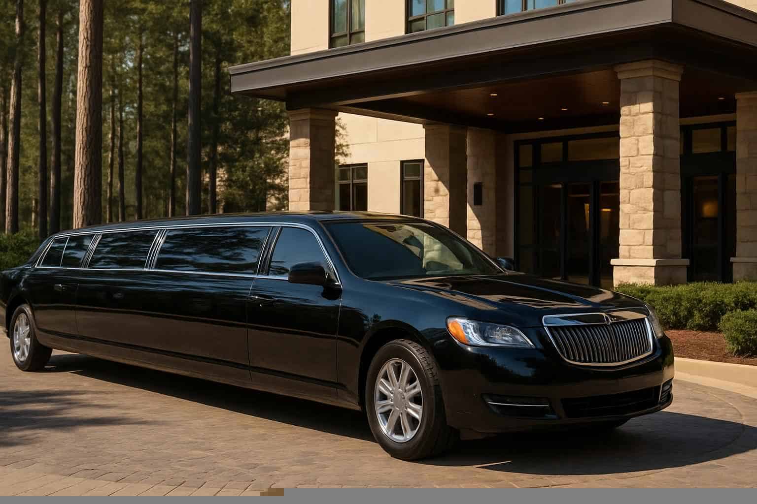 The Woodlands Texas Black Limo Rental