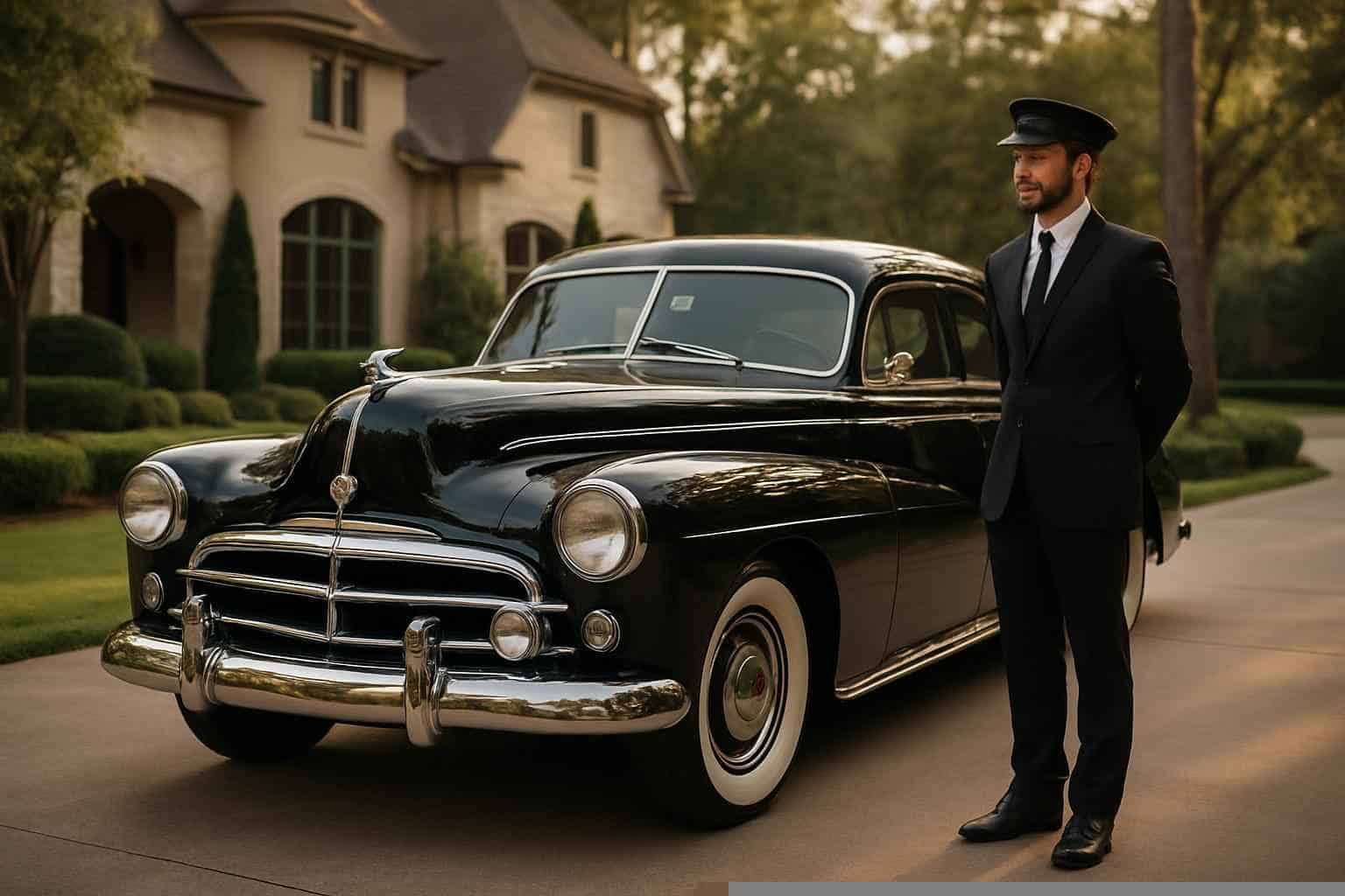 The Woodlands Texas Classic Car Chauffeur Service