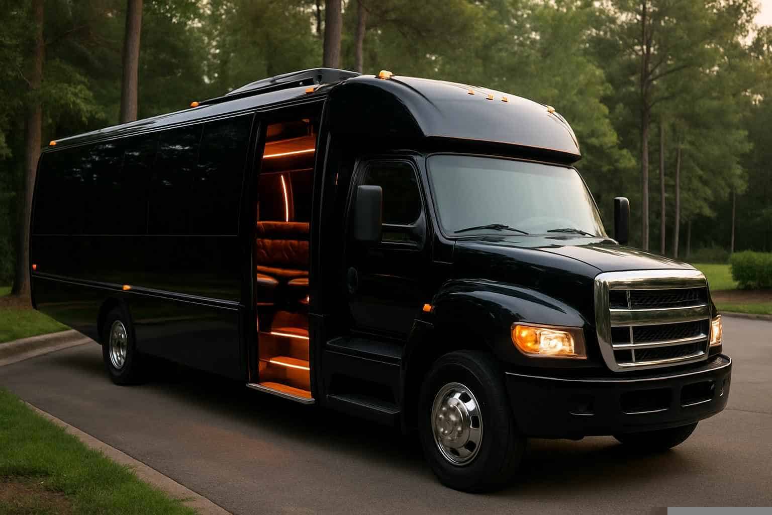 The Woodlands Texas Party Bus Rental