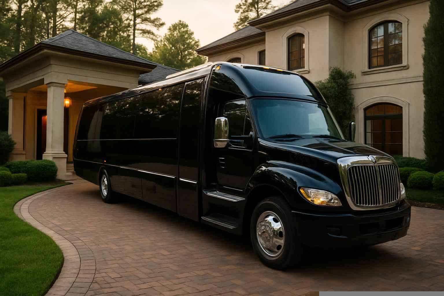 The Woodlands Texas Shuttle Bus Rental