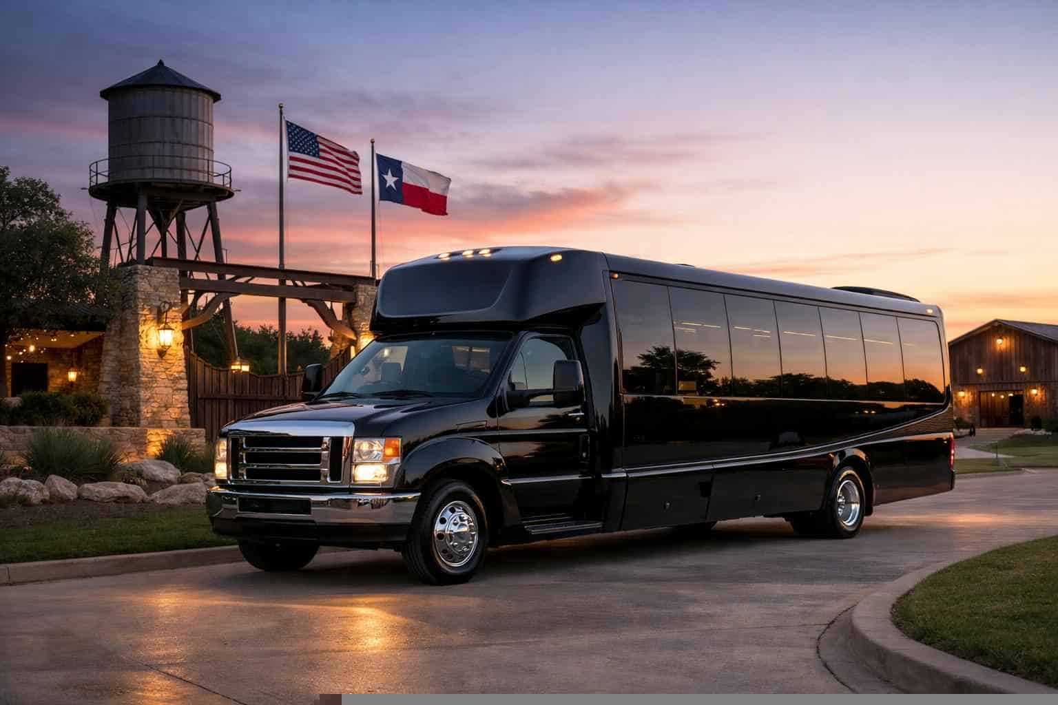 Tomball Texas Shuttle Bus Rental