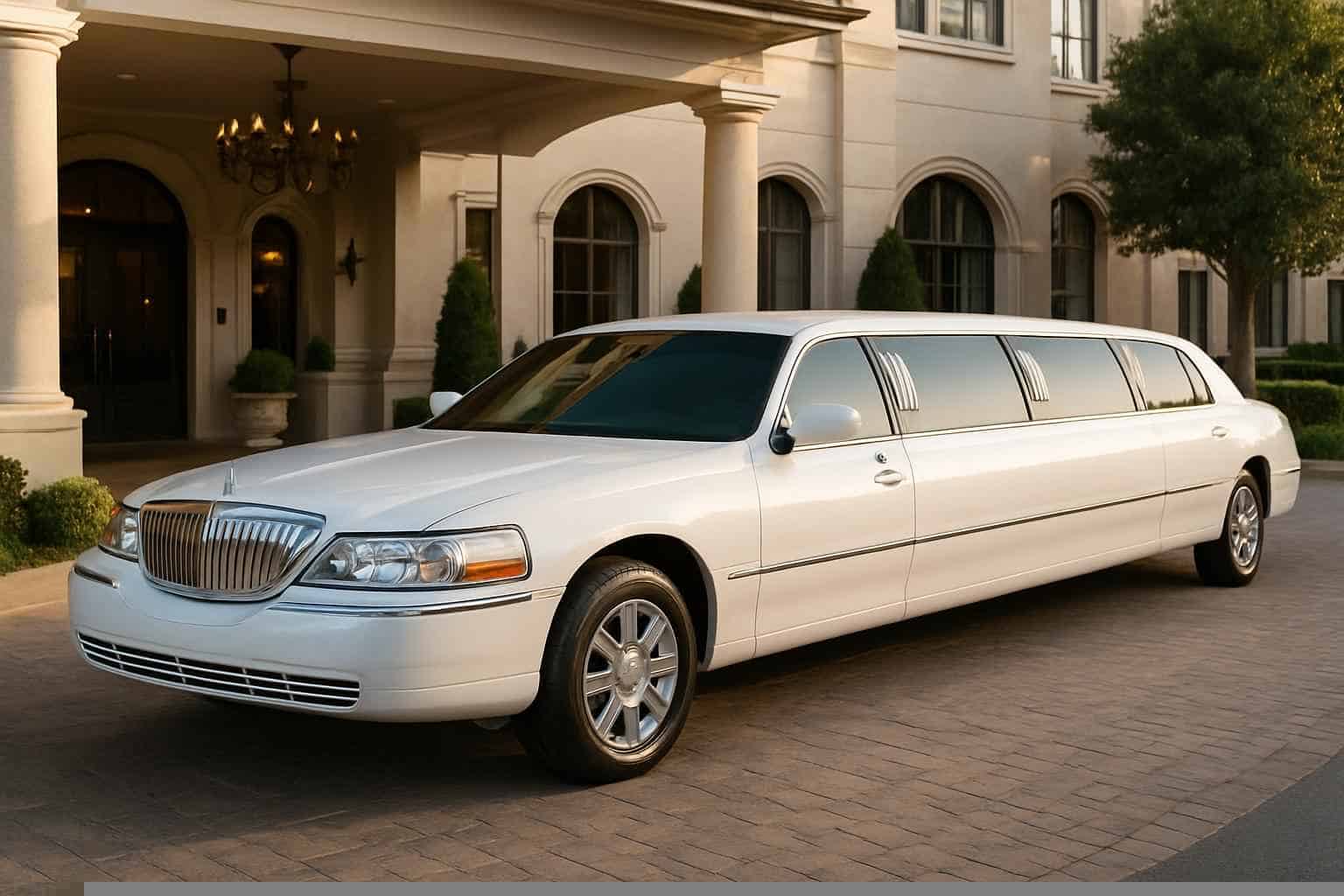 White Limo Rental Conroe TX