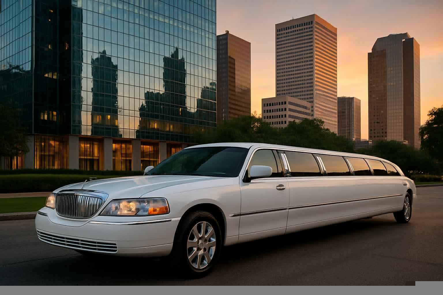 White Limo Rental Houston TX