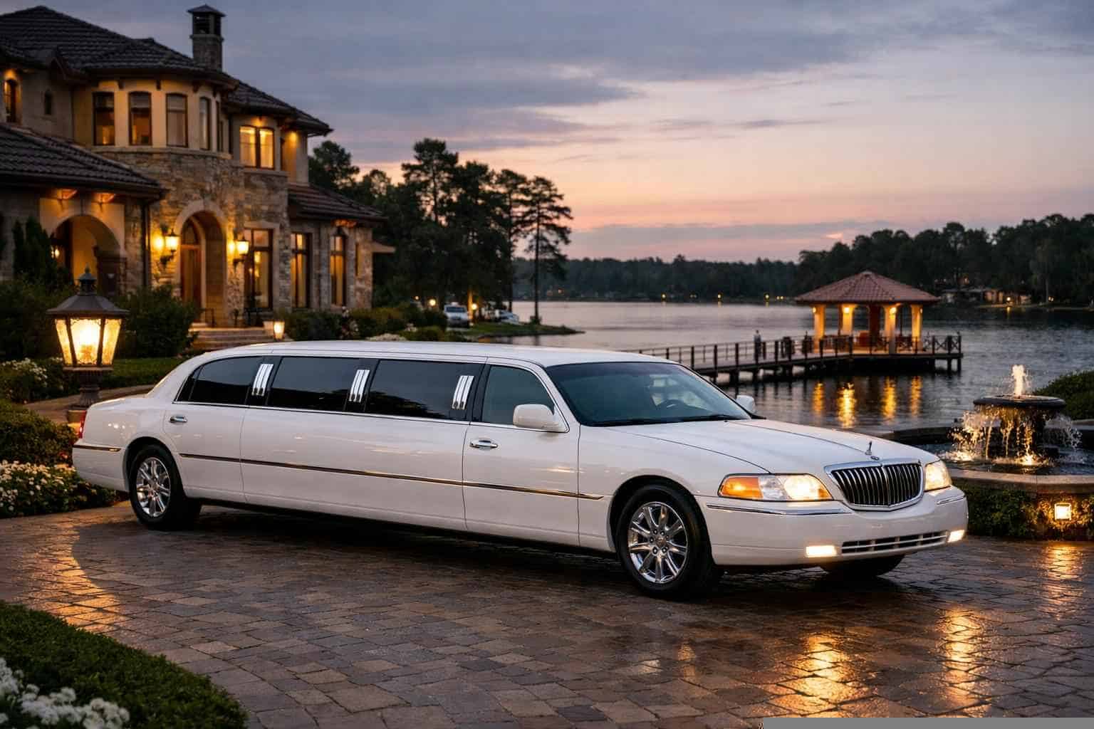 White Limo Rental Kingwood TX