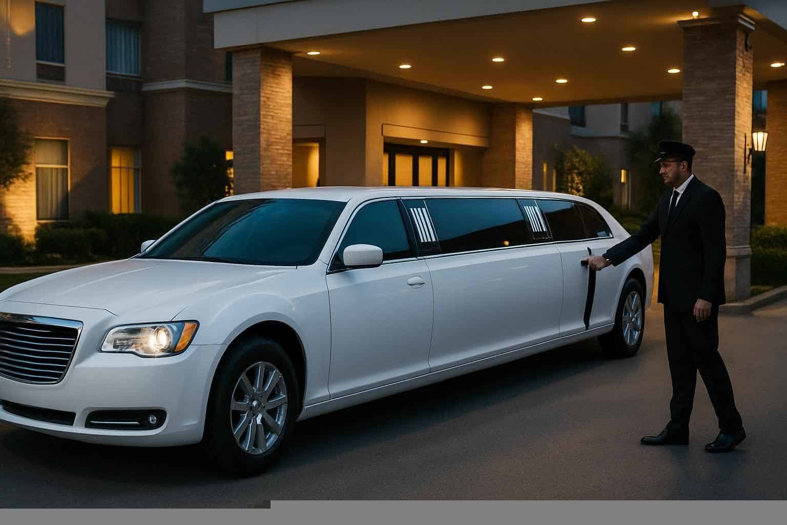 White Limo Rental Near Me League City TX