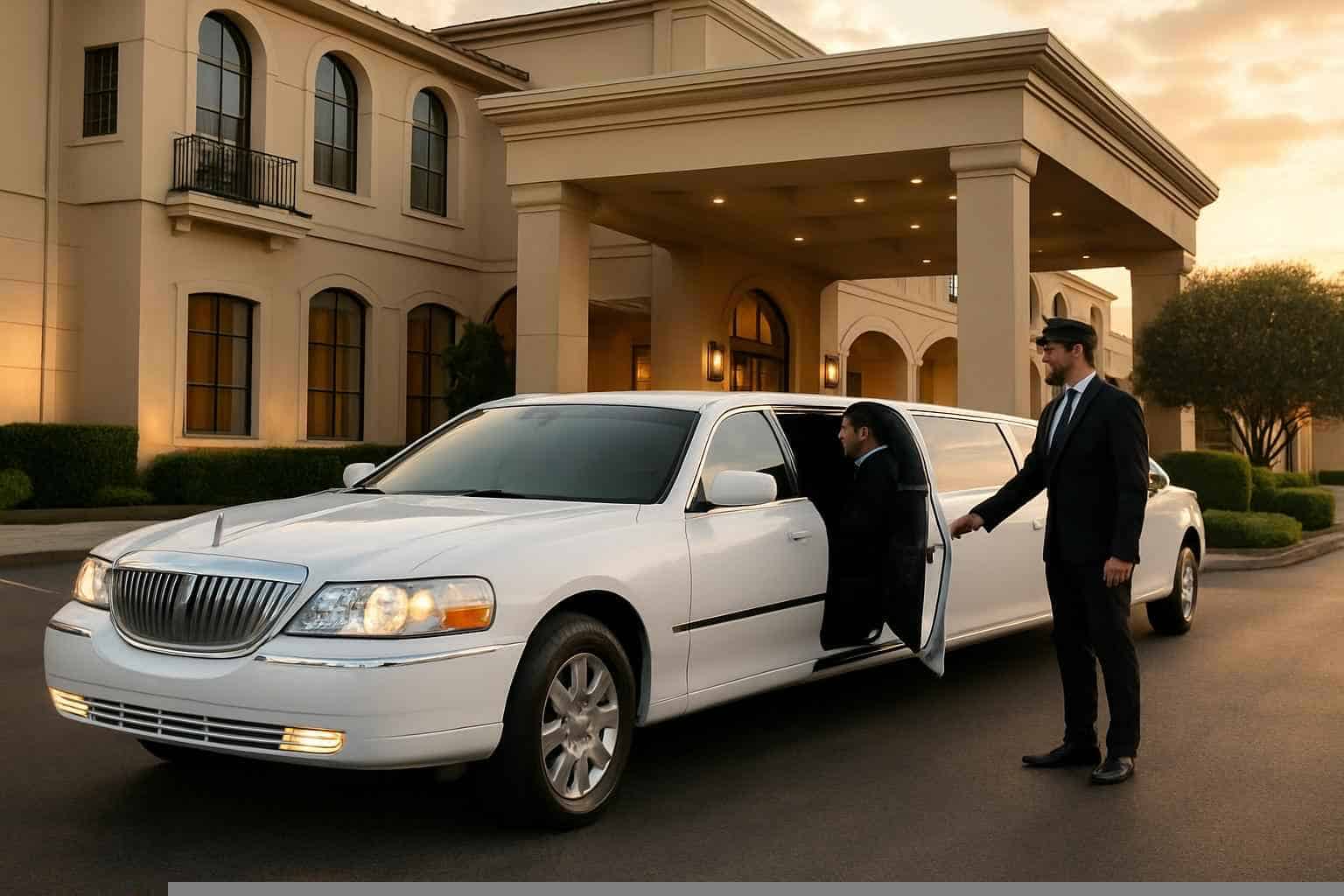 White Limo Rental Near Me Pasadena TX