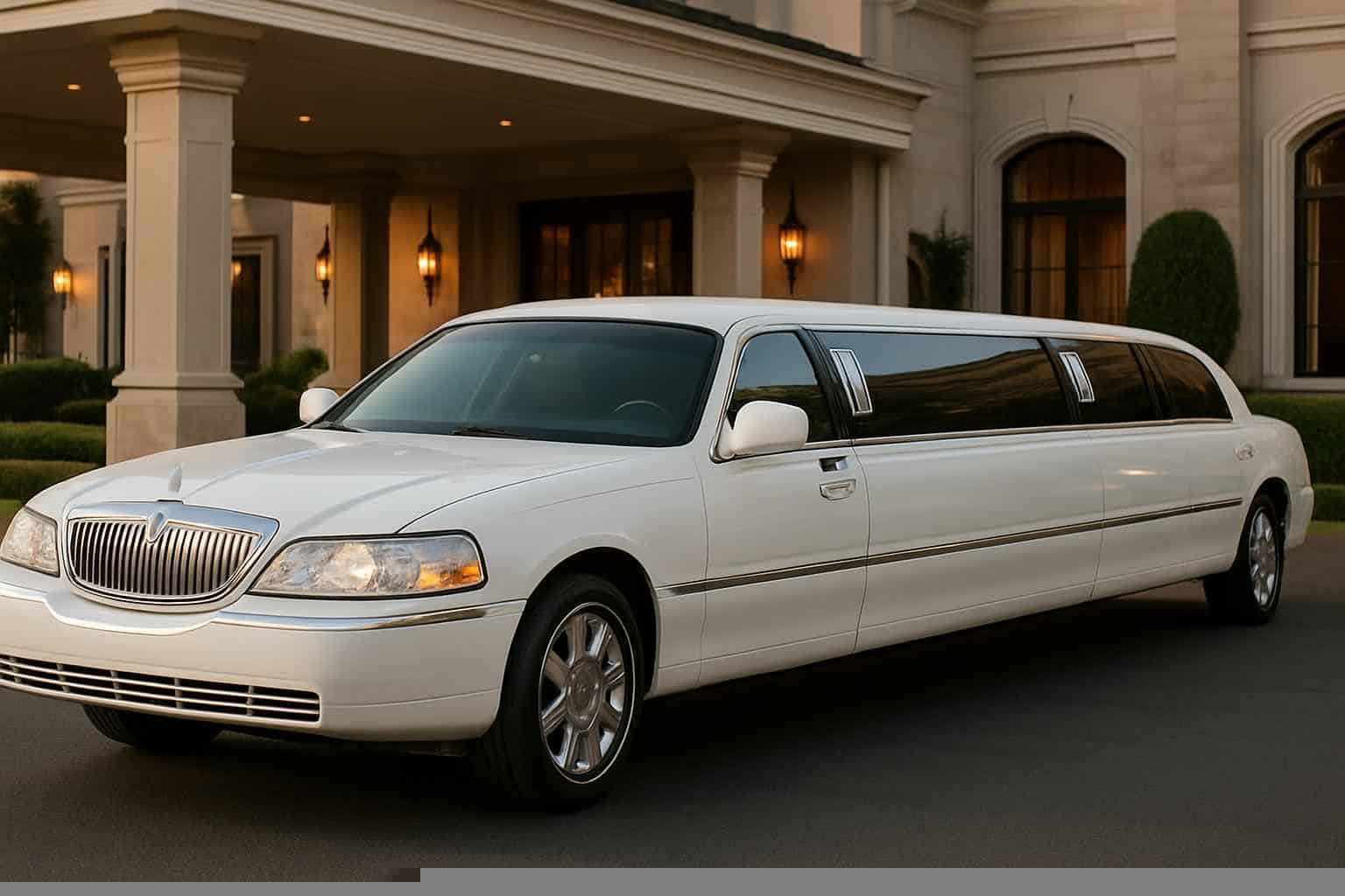 White Limo Rental Pearland TX