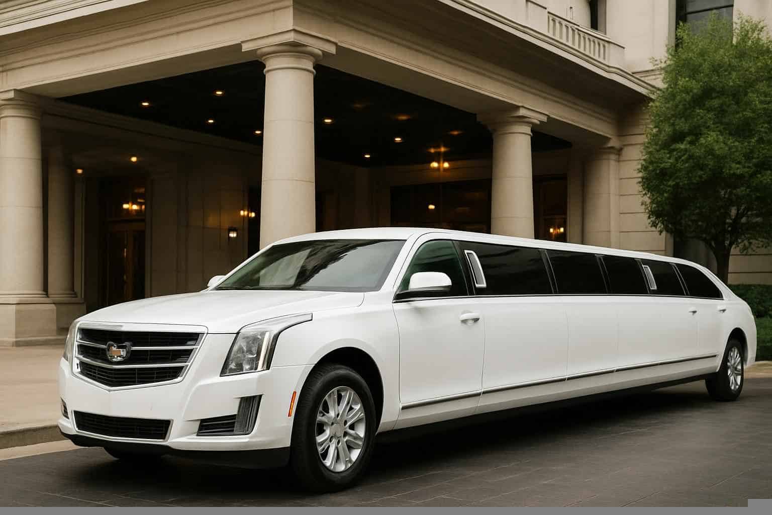 White Limo Rental Prices in Missouri City TX