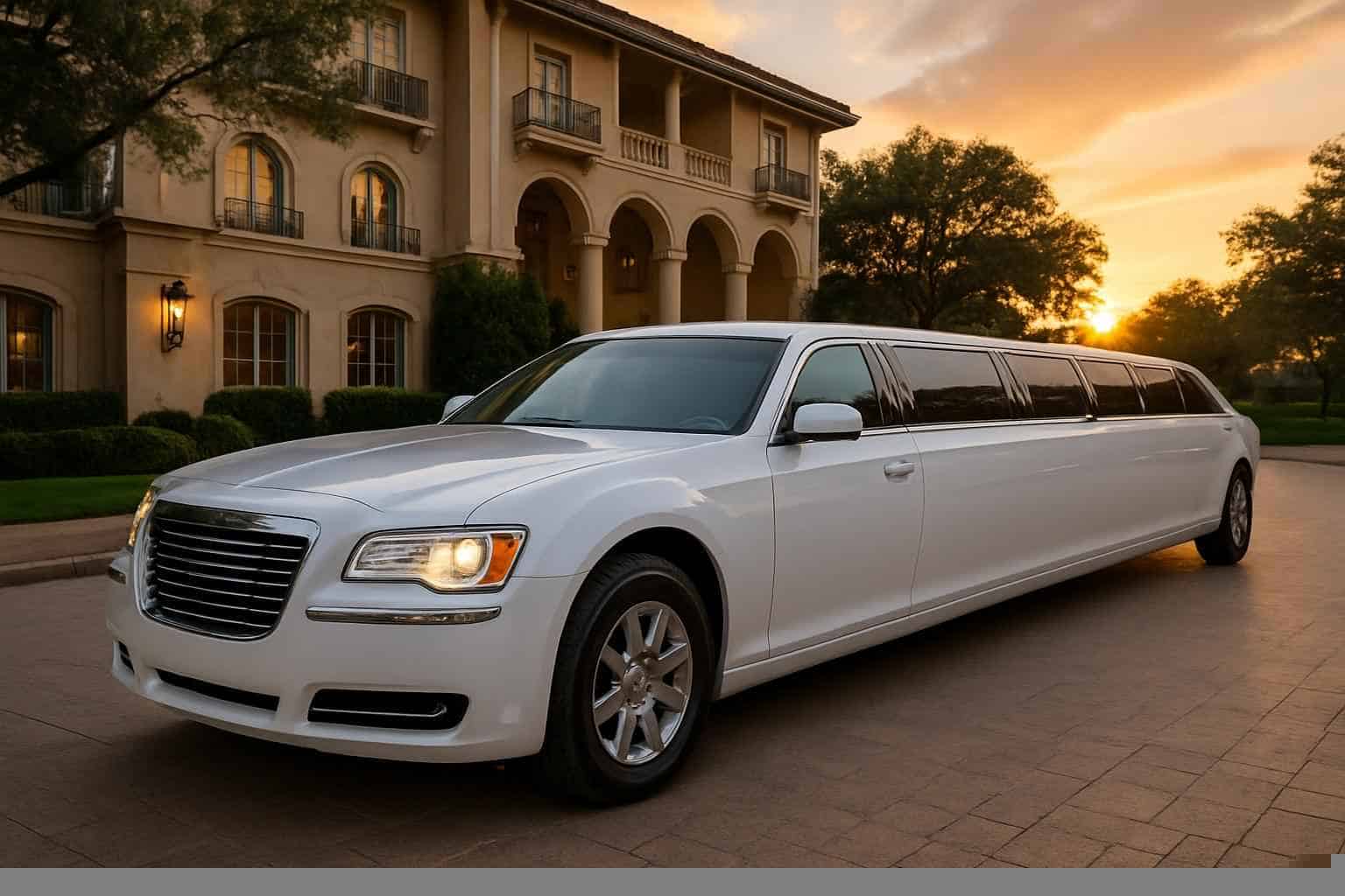 White Limo Rental Sugar Land TX