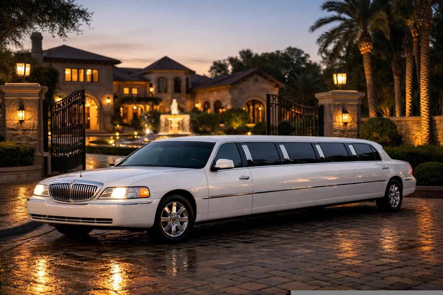 White Limo Service Cypress TX