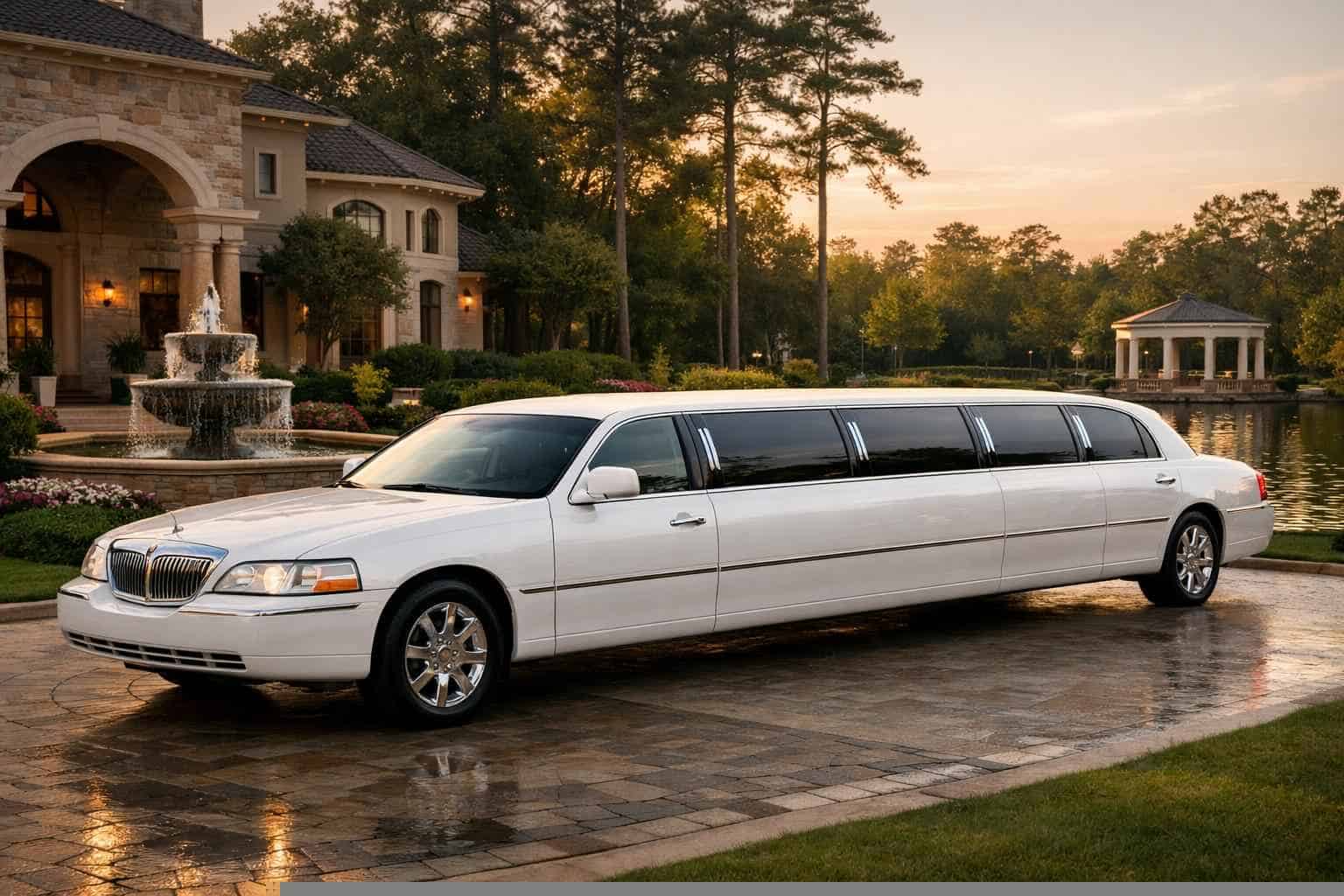 White Limo Service Spring TX