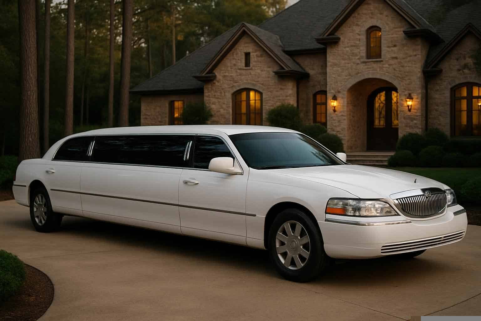 White Limo Service The Woodlands TX