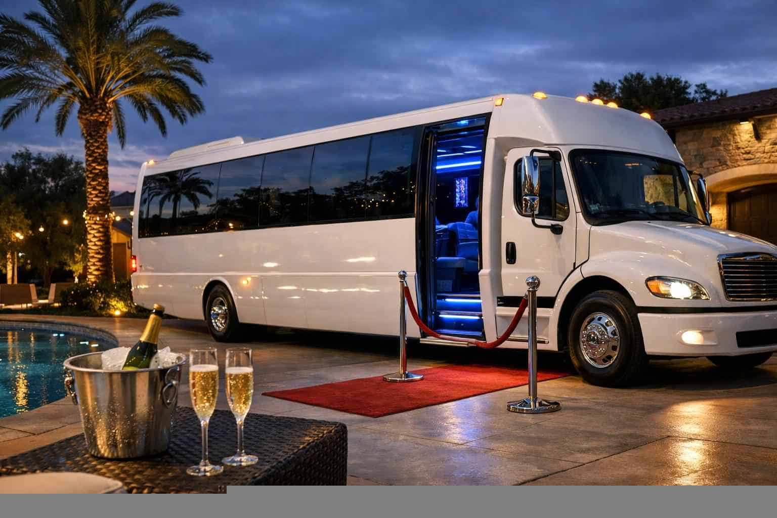 White Party Bus Service Cypress TX