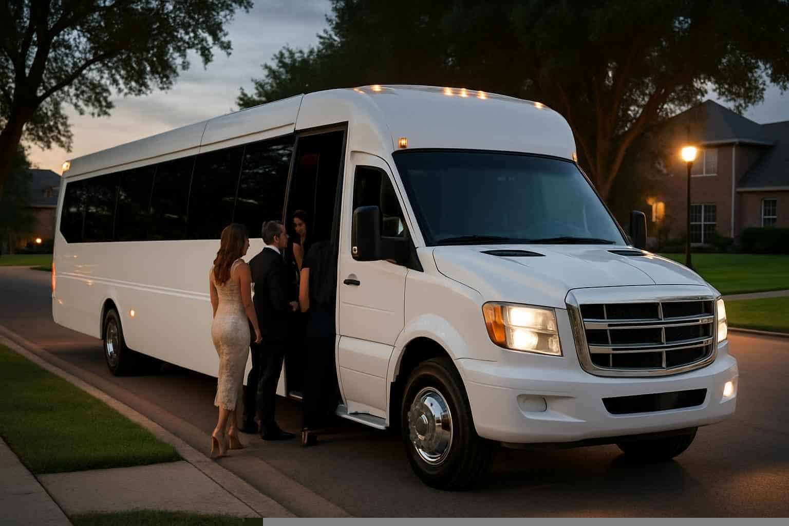 White Party Bus Service Missouri City TX