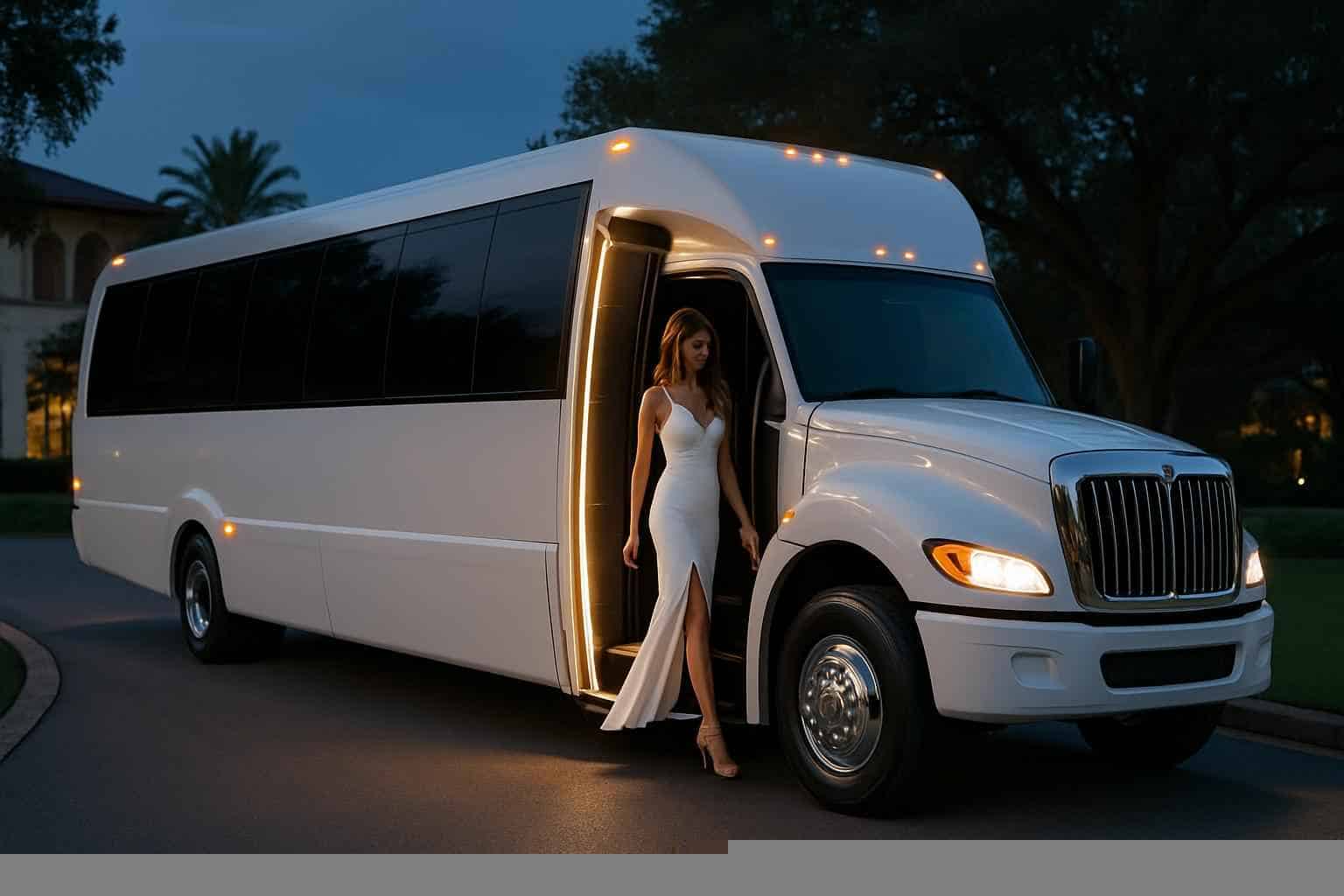 White Party Bus Service Pasadena TX