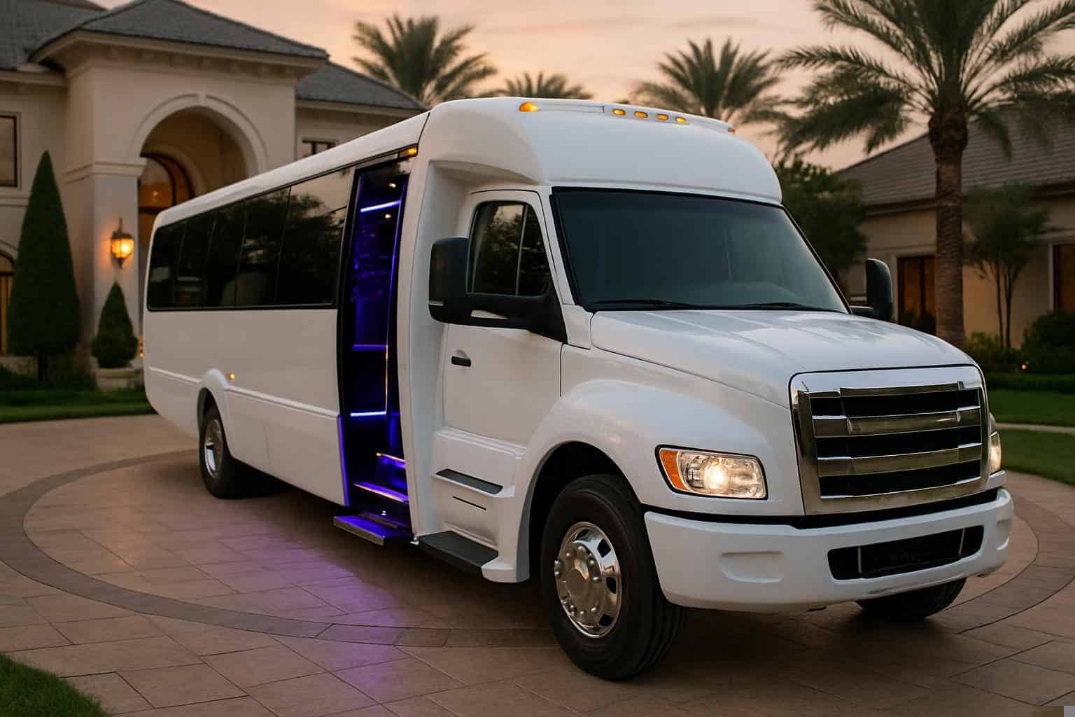 White Party Bus Service Pearland TX