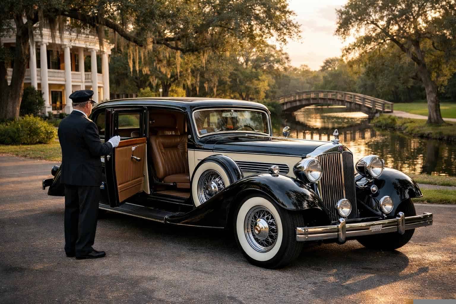 Antique Vehicle Rental with Driver in Friendswood Texas