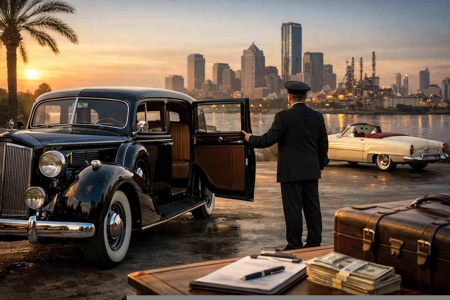 Antique Vehicle Rental with Driver Prices in Texas City TX