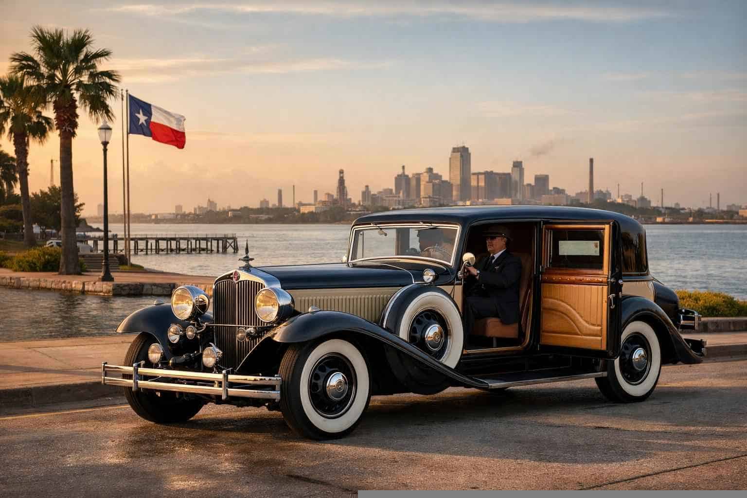 Antique Vehicle Rental with Driver Texas City TX