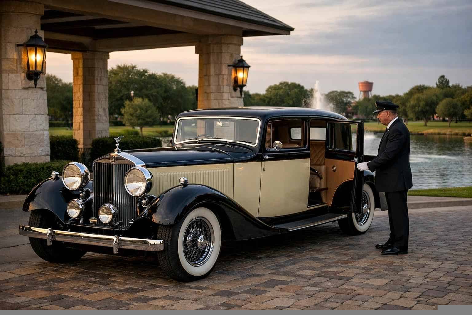 Antique Vehicle Service With Driver Deer Park TX