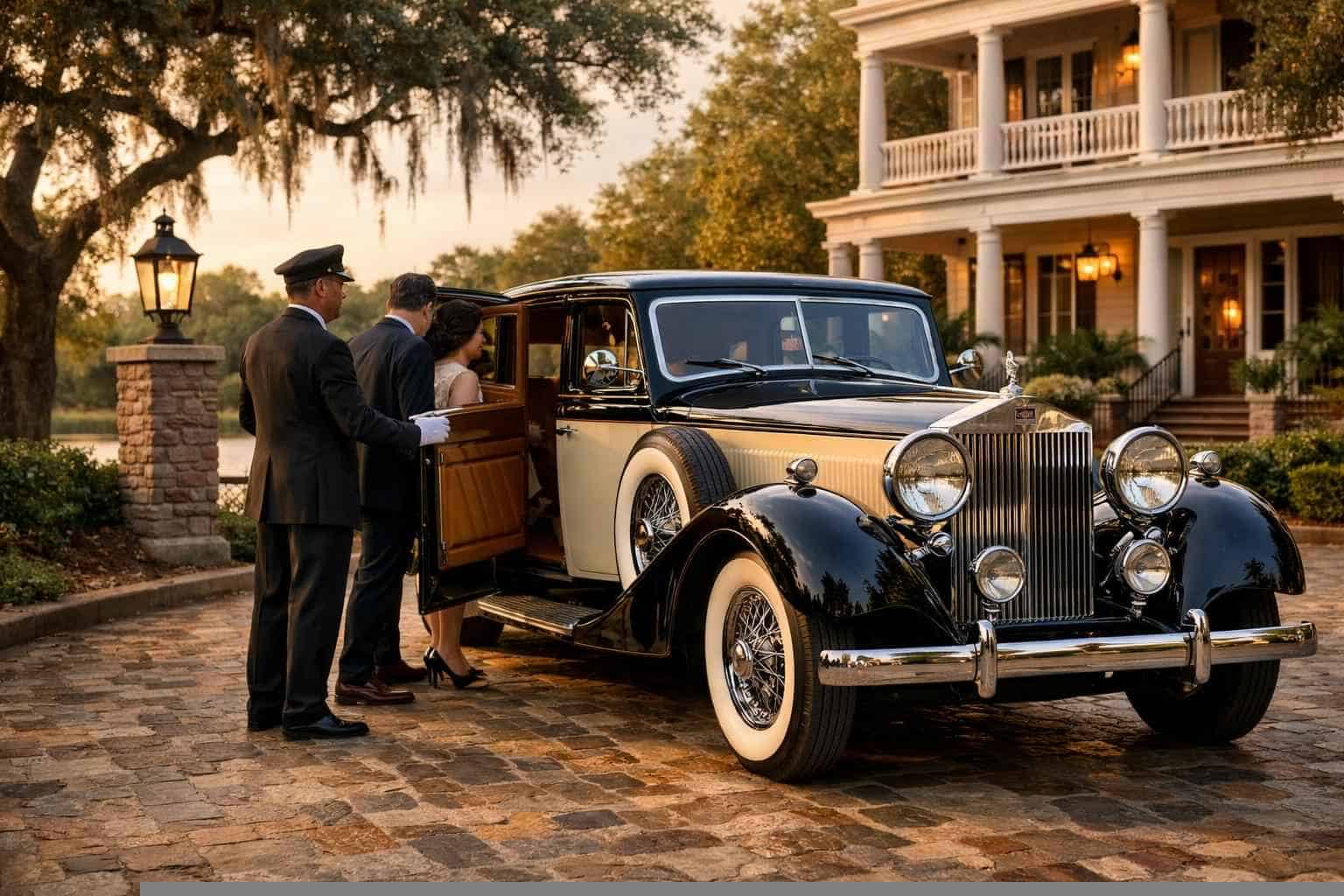 Antique Vehicle Service with Driver Friendswood TX