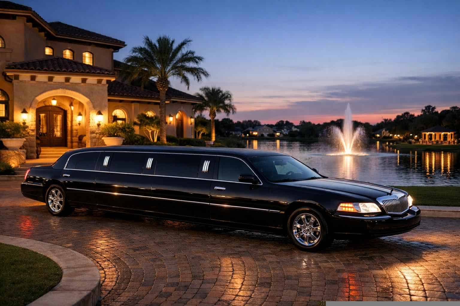 Best Black Limo Rental in Friendswood Texas