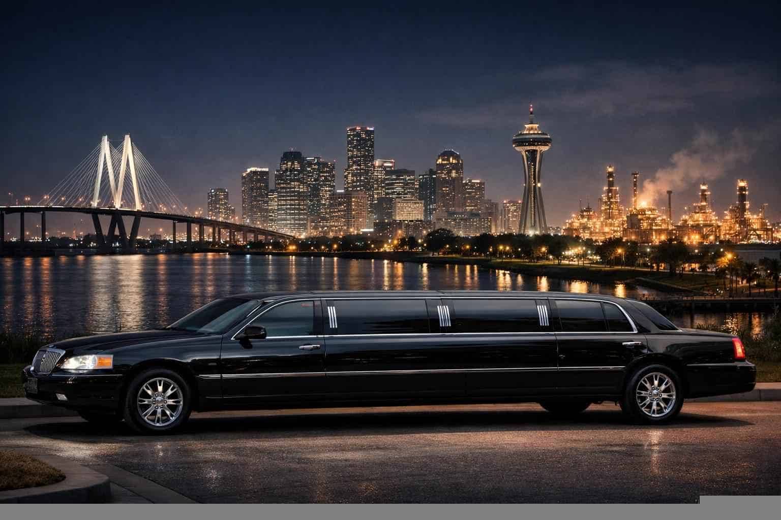 Best Black Limo Rental in Texas City Texas