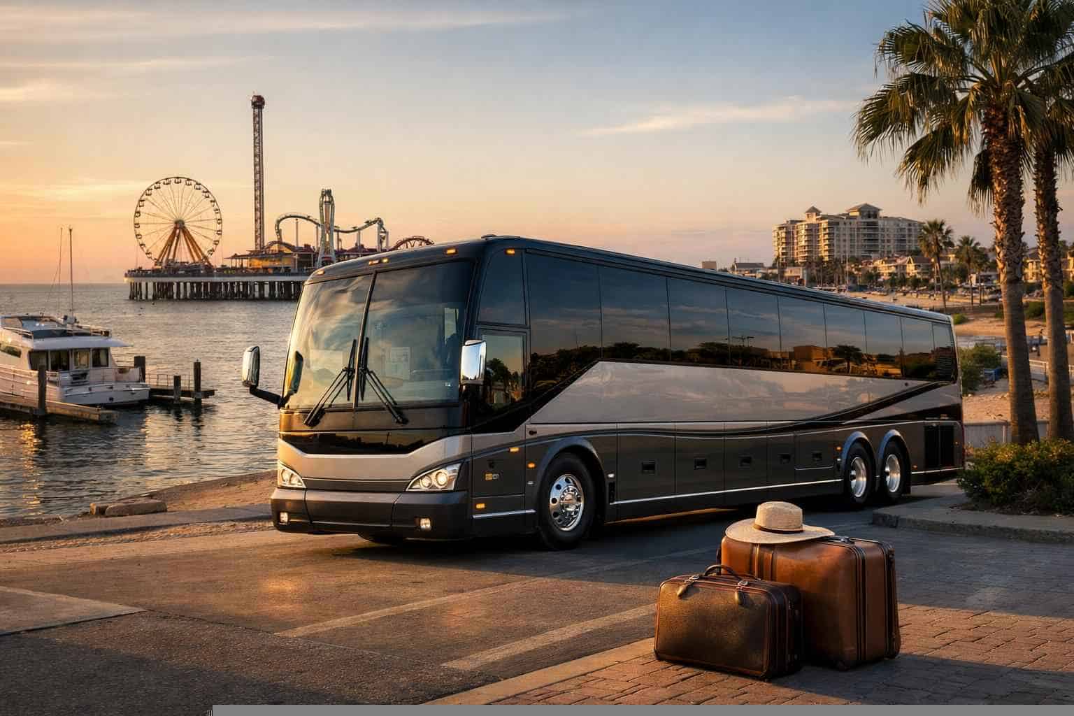 Best Bus Rental in Galveston Texas