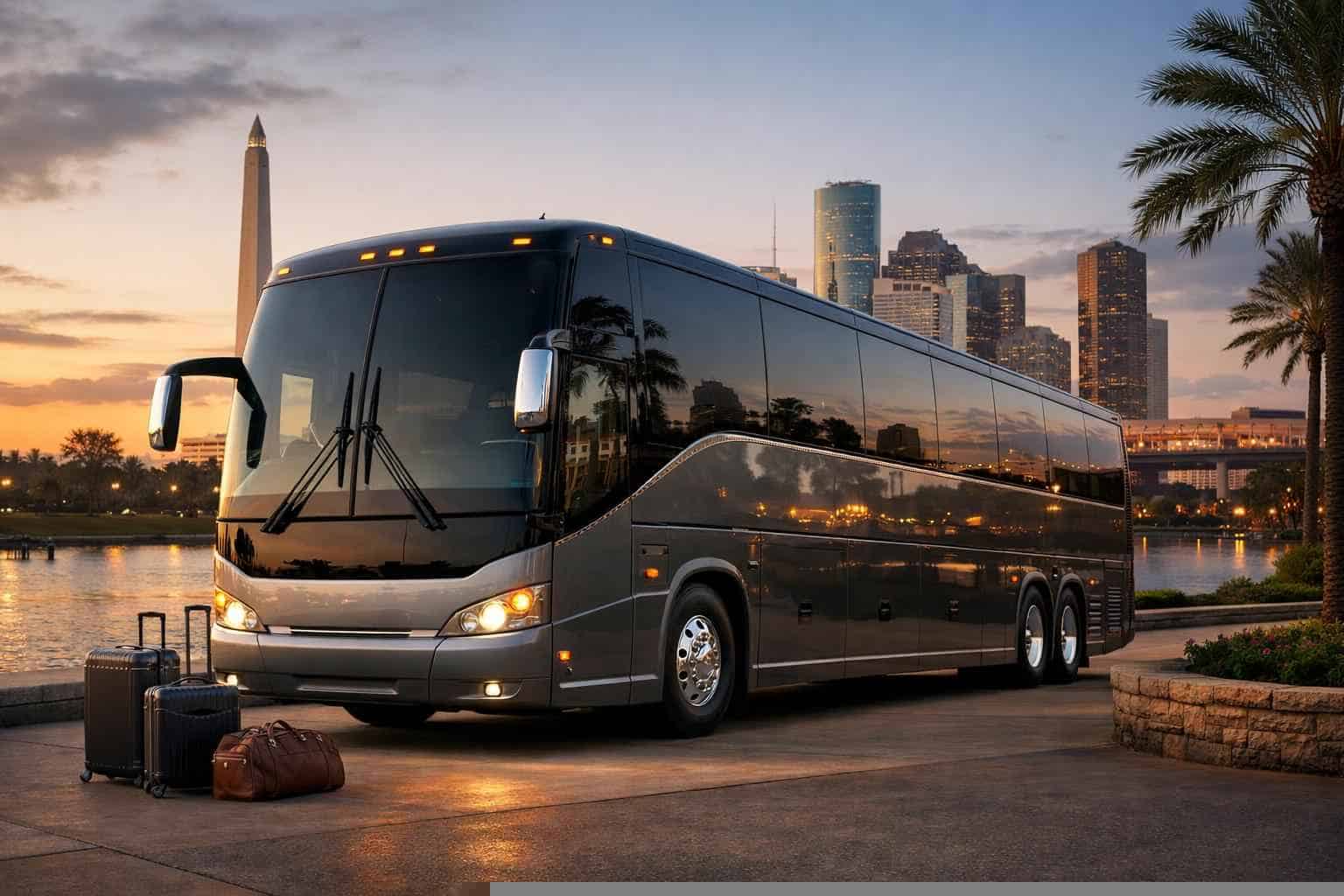 Best Charter Bus Rental in Texas City Texas