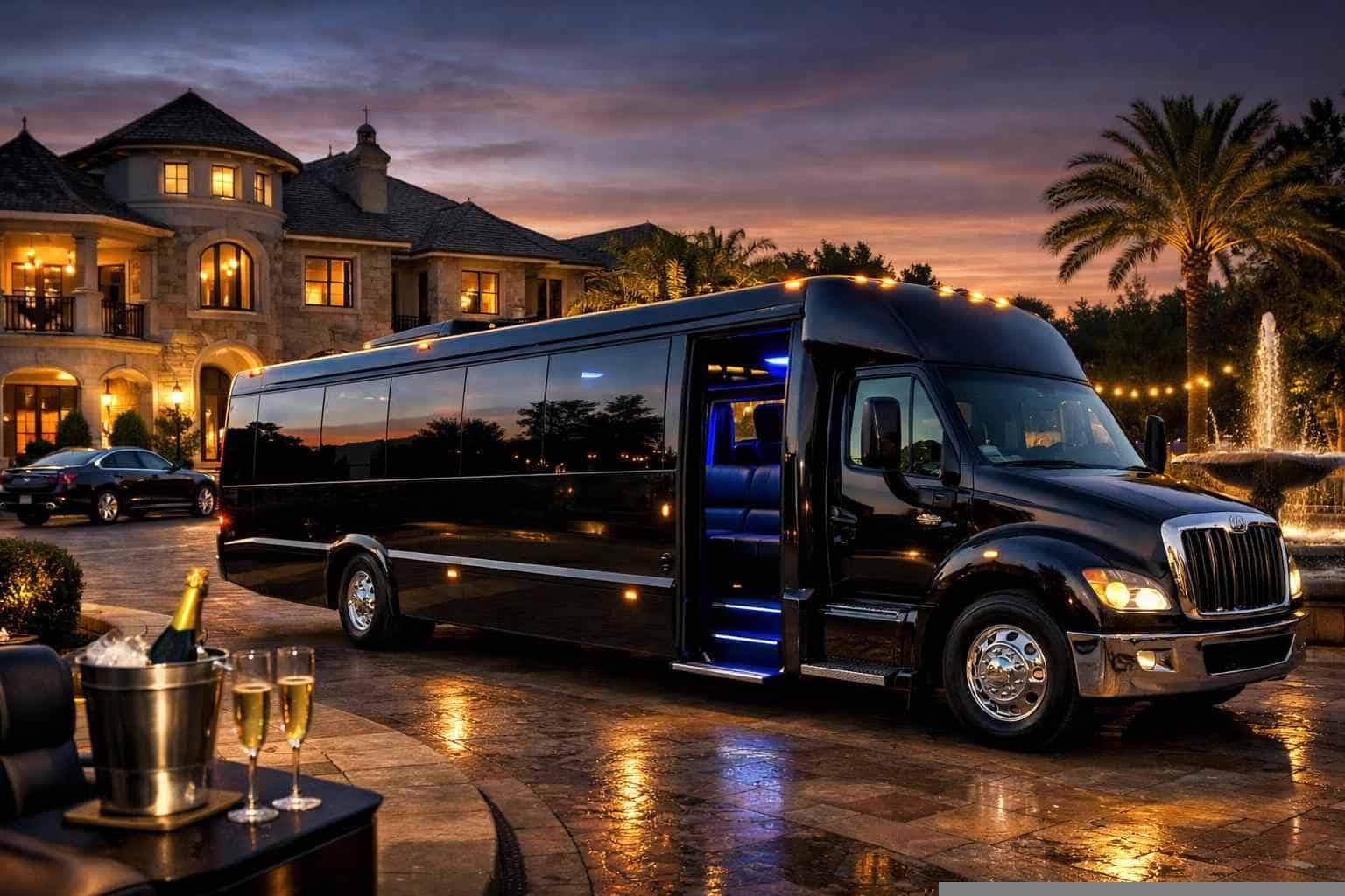 Best Limo Bus Rental in Friendswood Texas