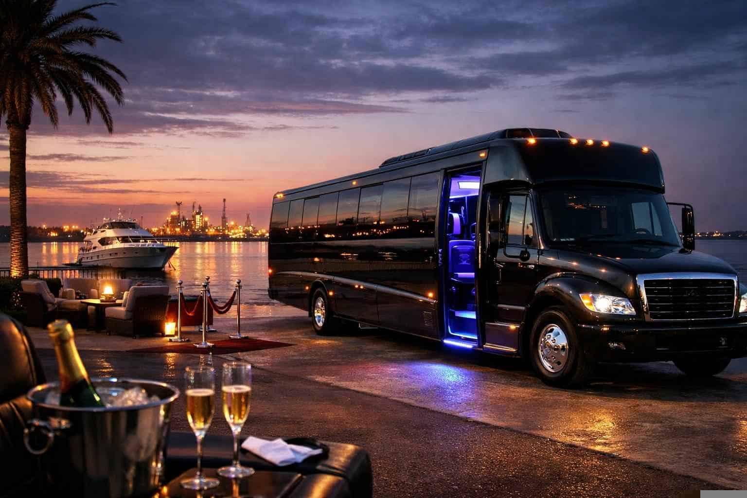 Best Limo Bus Rental in La Porte Texas