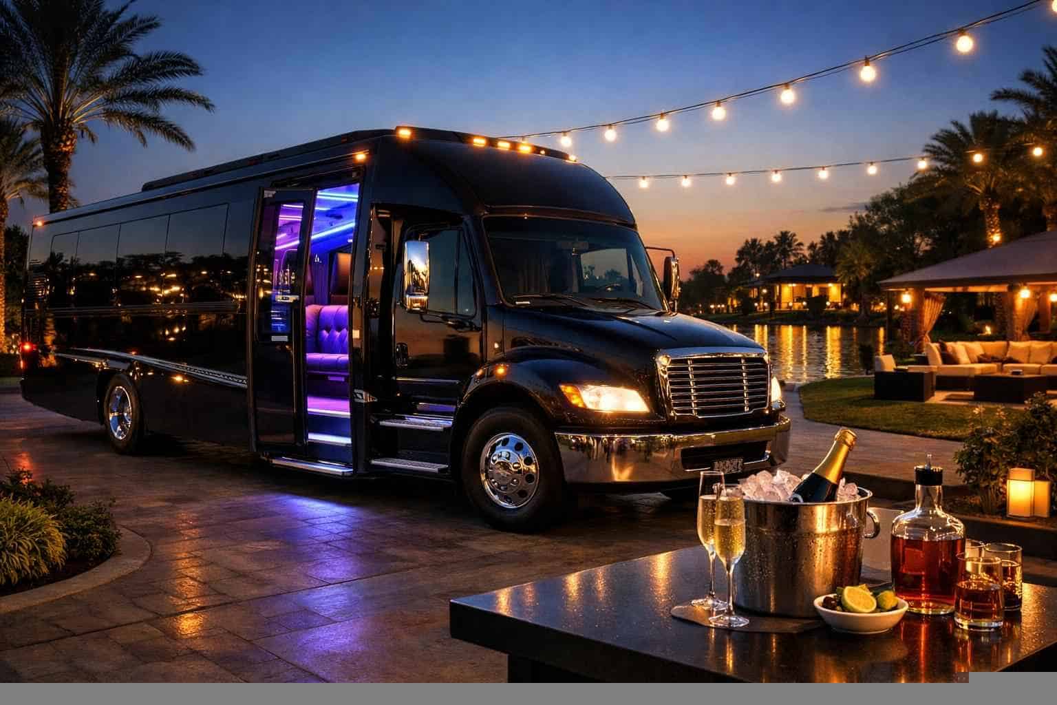 Best Party Bus Rental in Friendswood Texas