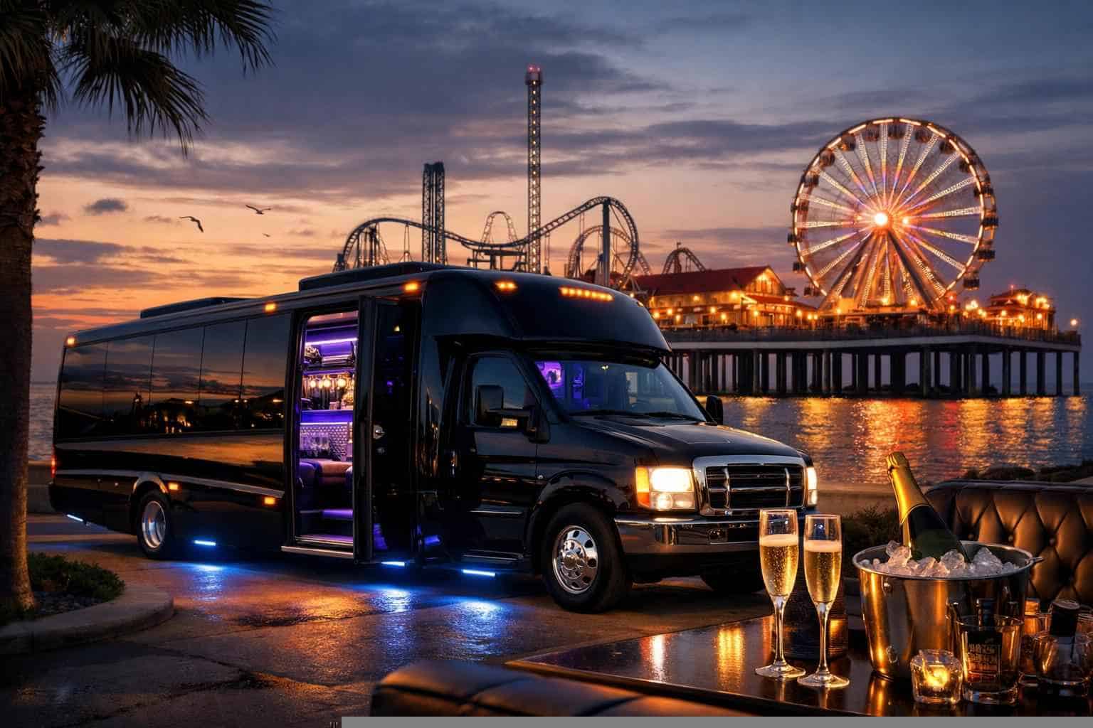 Best Party Bus Rental in Galveston Texas