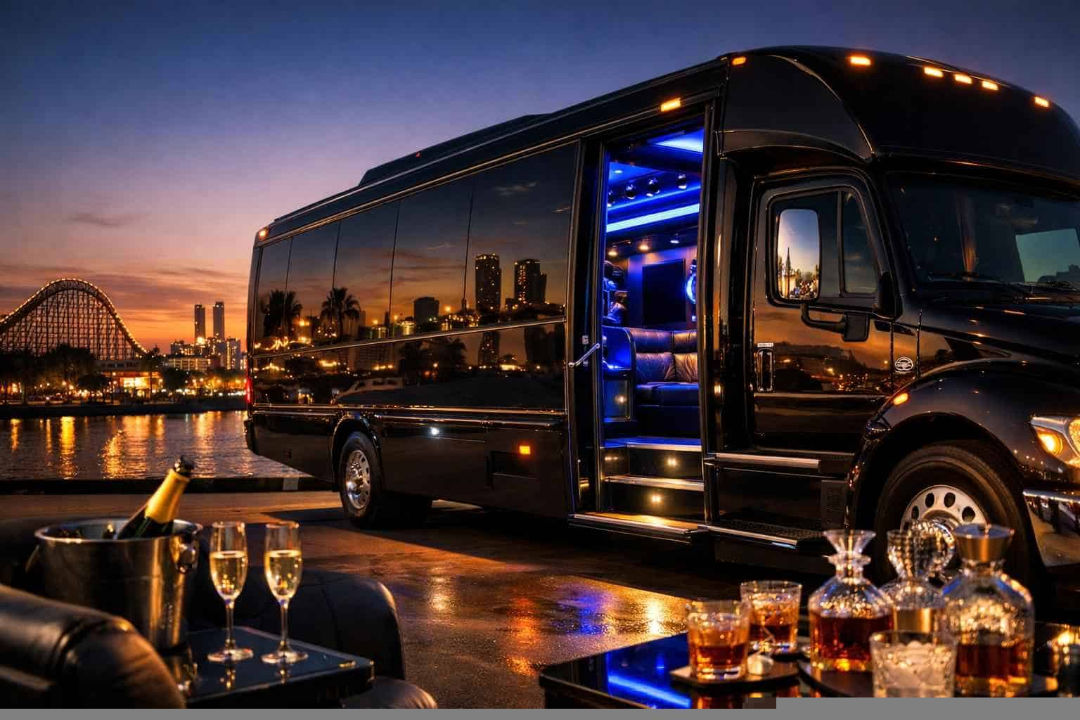 Best Party Bus Rental in Texas City Texas