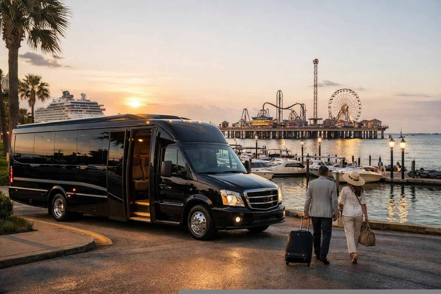 Best Shuttle Bus Rental In Galveston Texas