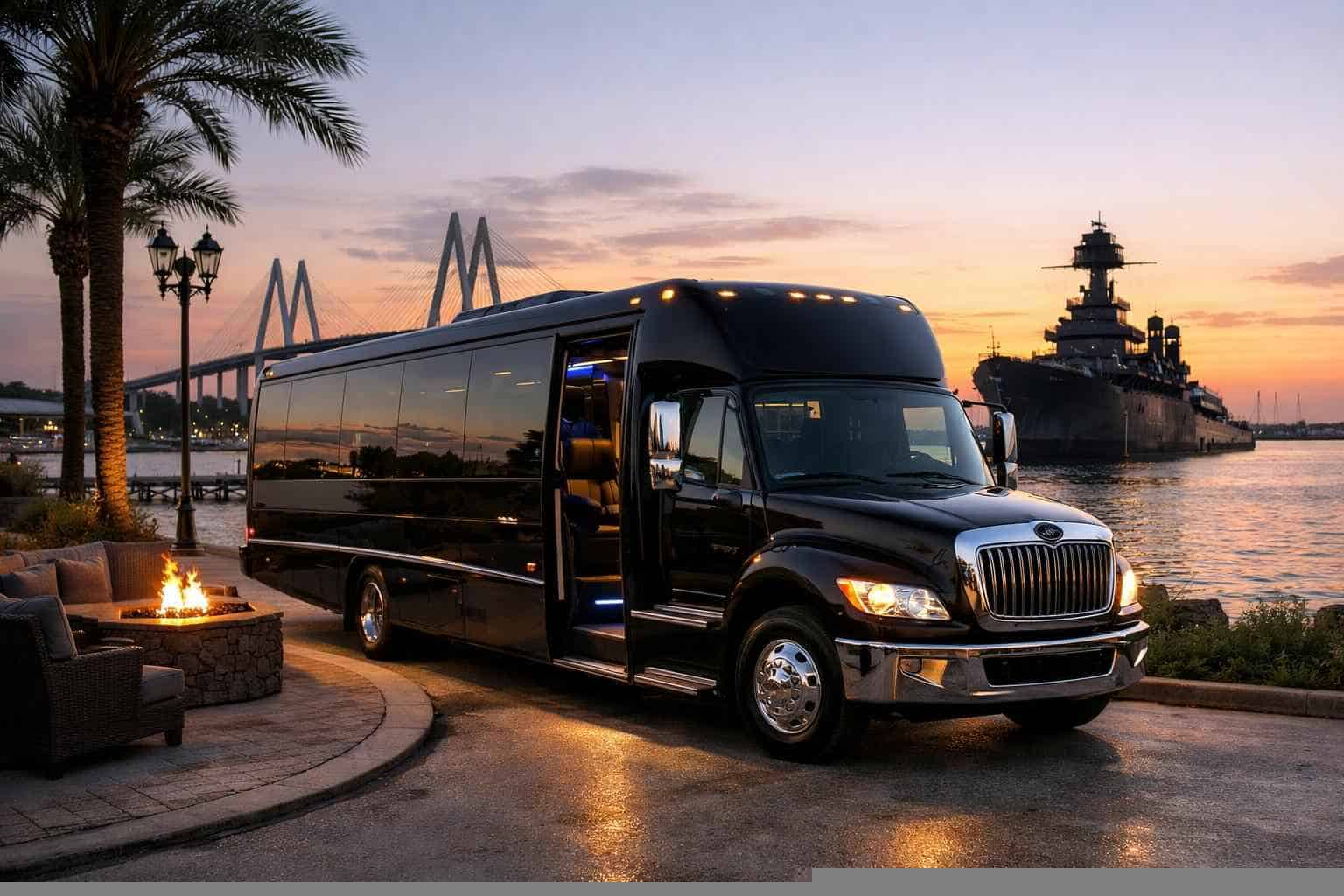 Best Shuttle Bus Rental in La Porte Texas