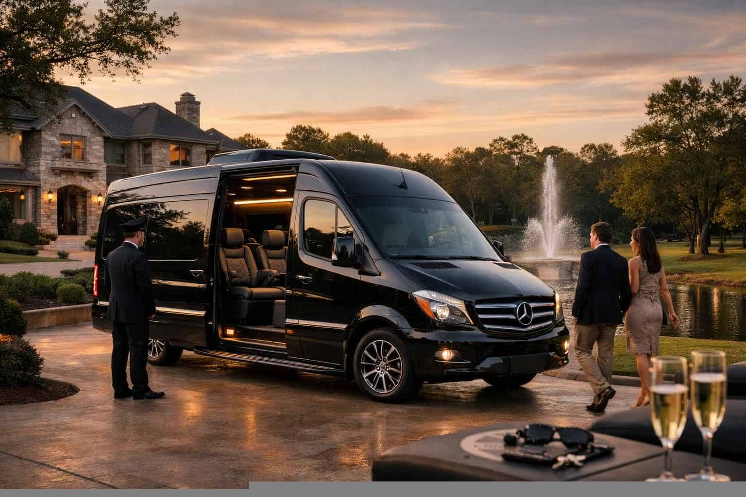 Best Sprinter Van Rental with Driver in Friendswood Texas